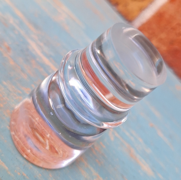 Glass Top Bottle Stopper Lid Clear Art Glass Decanter Replacement - Picture 5 of 15